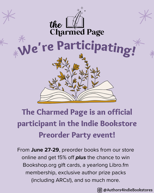Preorder Books from Indie Bookstores & Authors—Save 15% + Win Bookish Prizes!