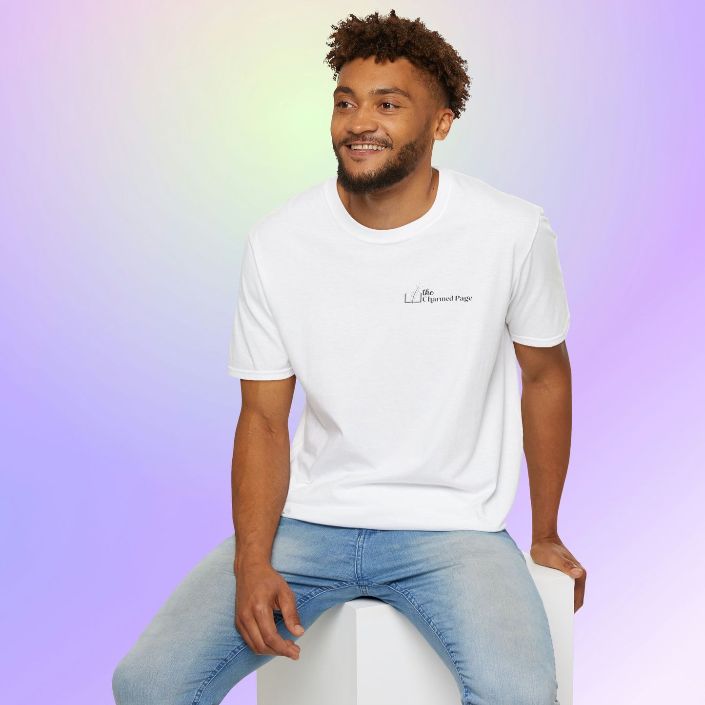 The Charmed Page Bookstore Unisex T-Shirt (Light Colors)