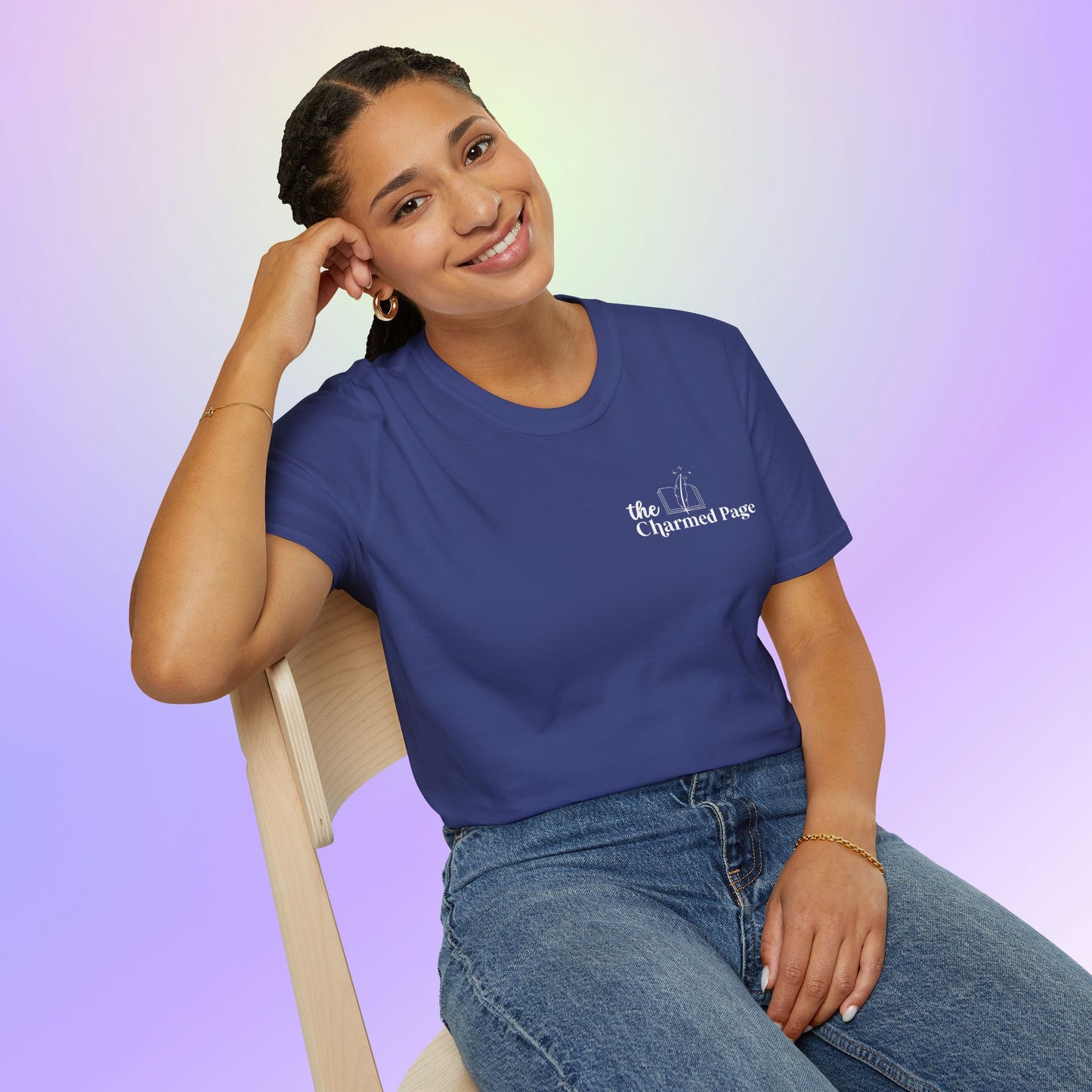 The Charmed Page Bookstore Unisex T-Shirt (Dark Colors)