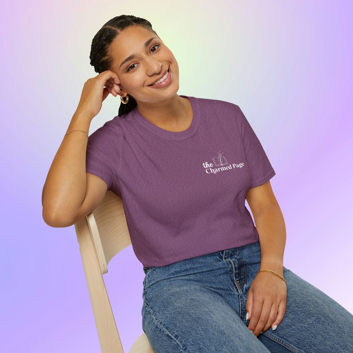 The Charmed Page Bookstore Unisex T-Shirt (Dark Colors)