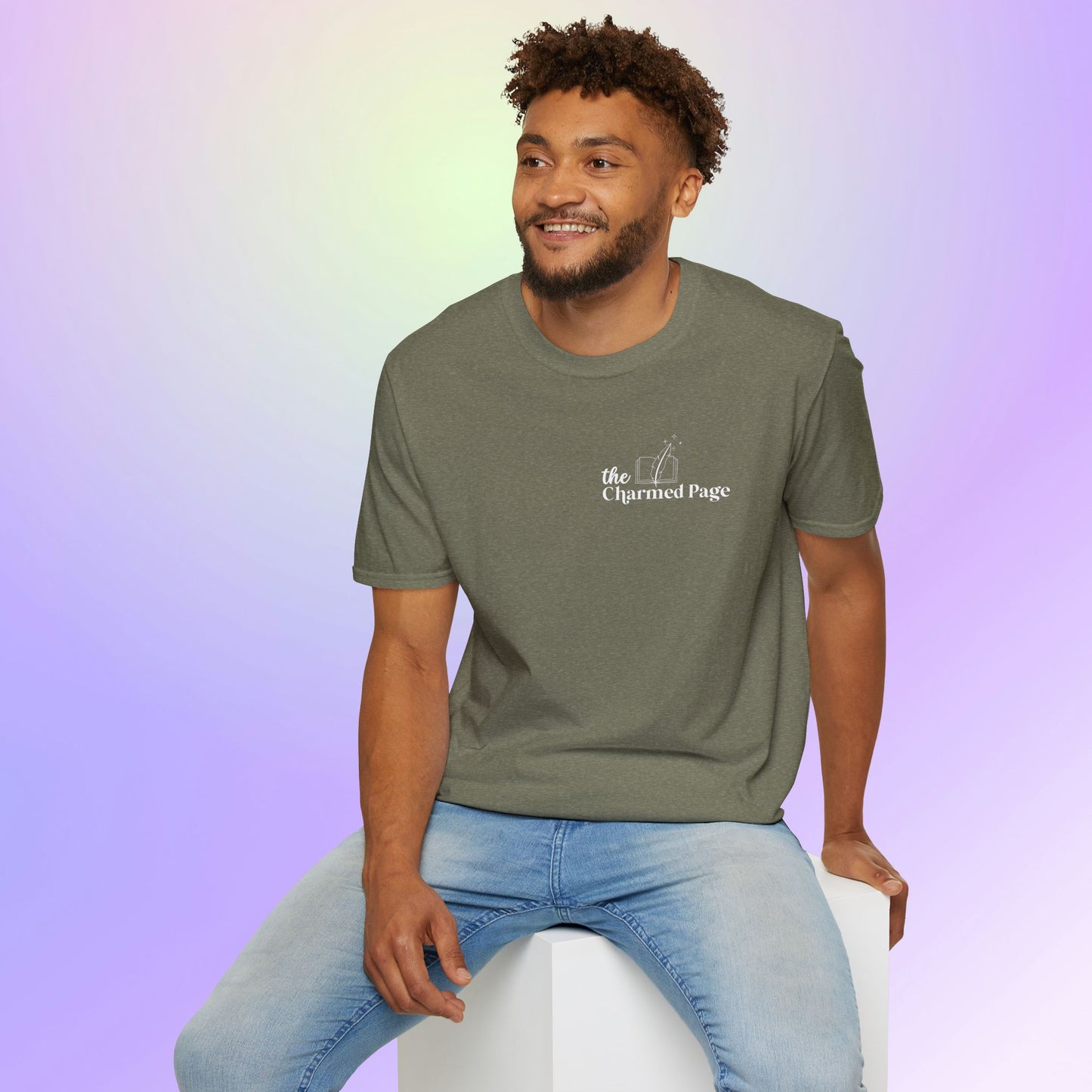 The Charmed Page Bookstore Unisex T-Shirt (Dark Colors)