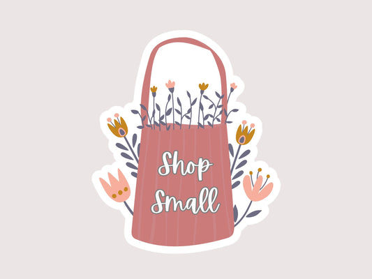 Shop Small Sticker