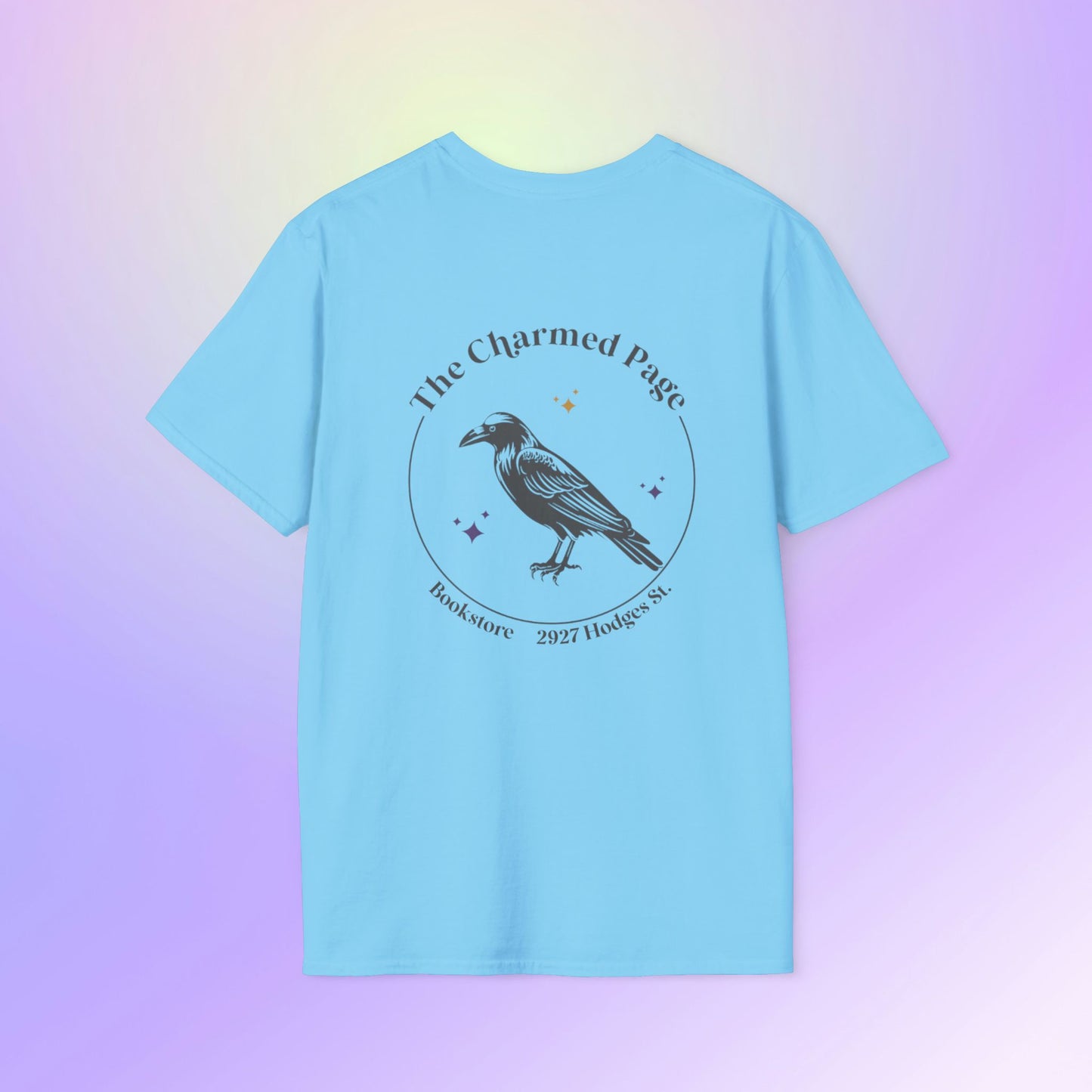 The Charmed Page Bookstore Unisex T-Shirt (Light Colors)
