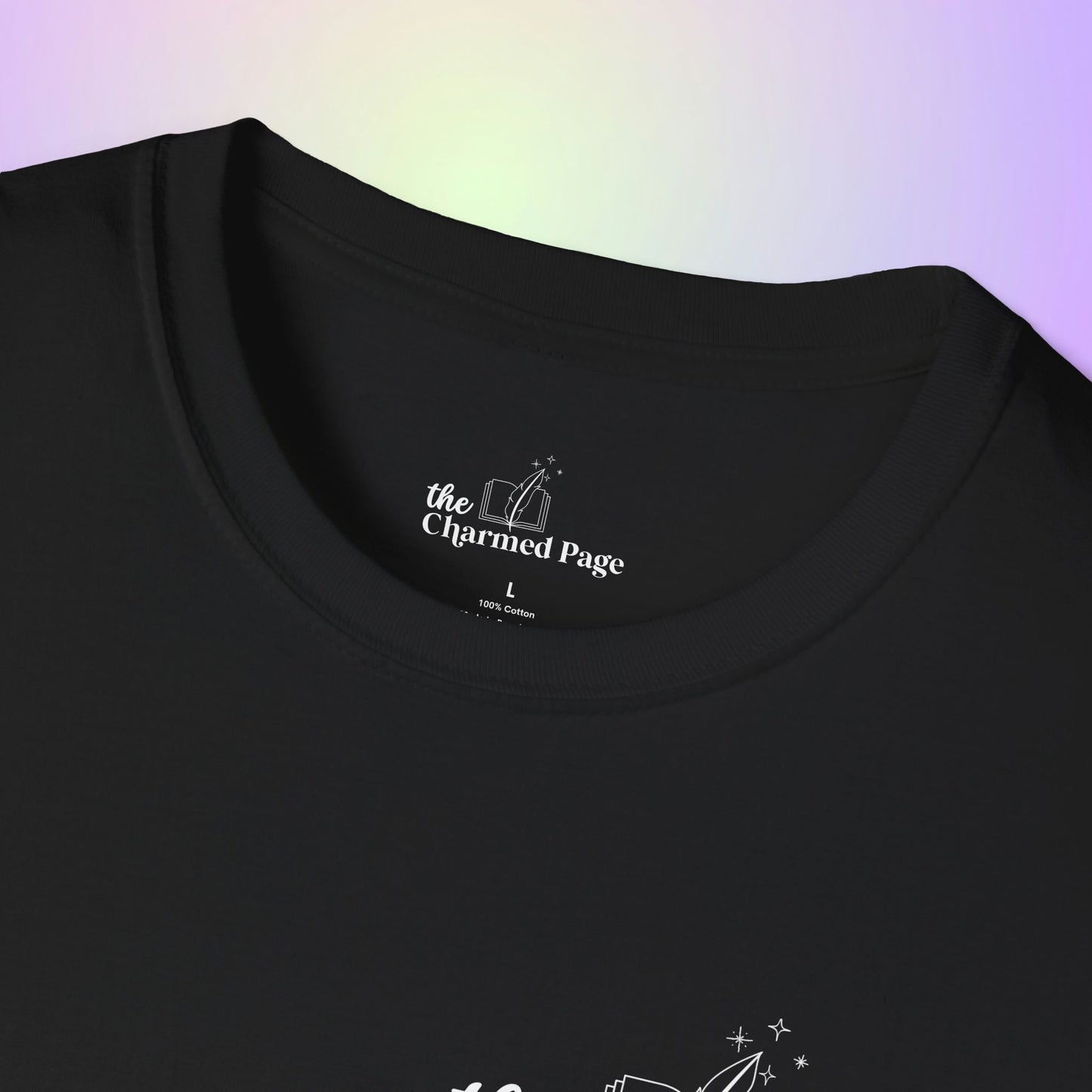 The Charmed Page Bookstore Unisex T-Shirt (Dark Colors)