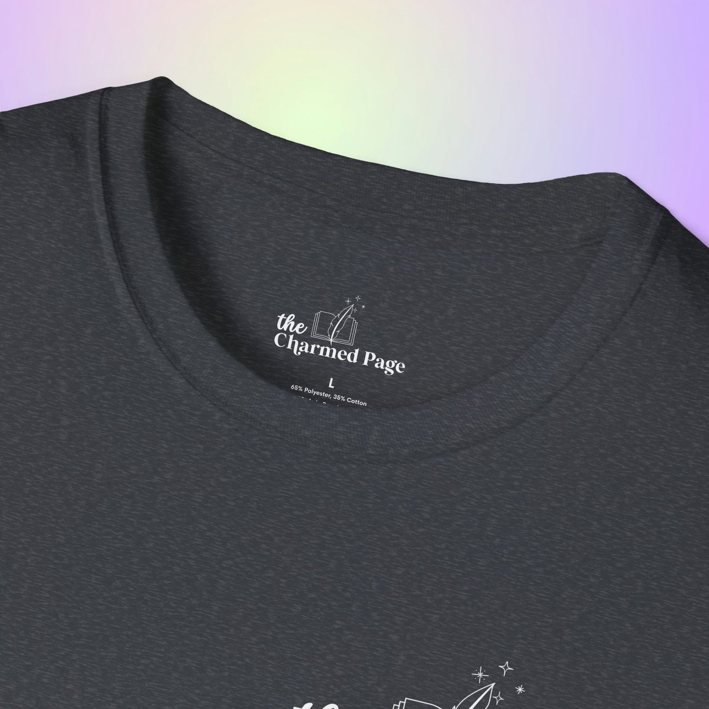 The Charmed Page Bookstore Unisex T-Shirt (Dark Colors)