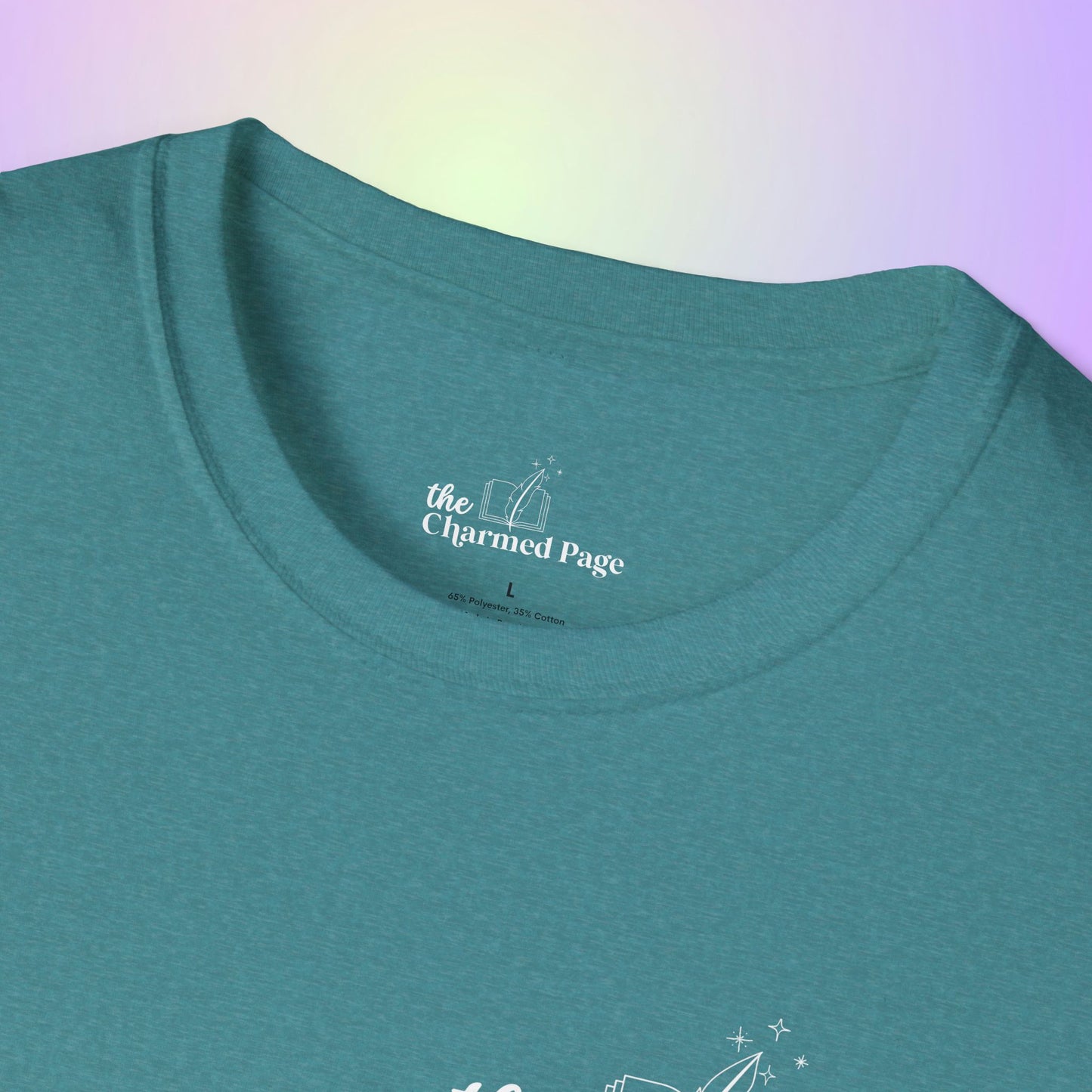 The Charmed Page Bookstore Unisex T-Shirt (Dark Colors)