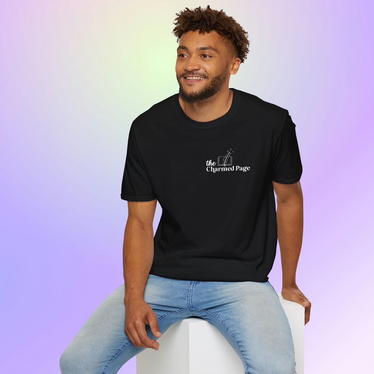 The Charmed Page Bookstore Unisex T-Shirt (Dark Colors)