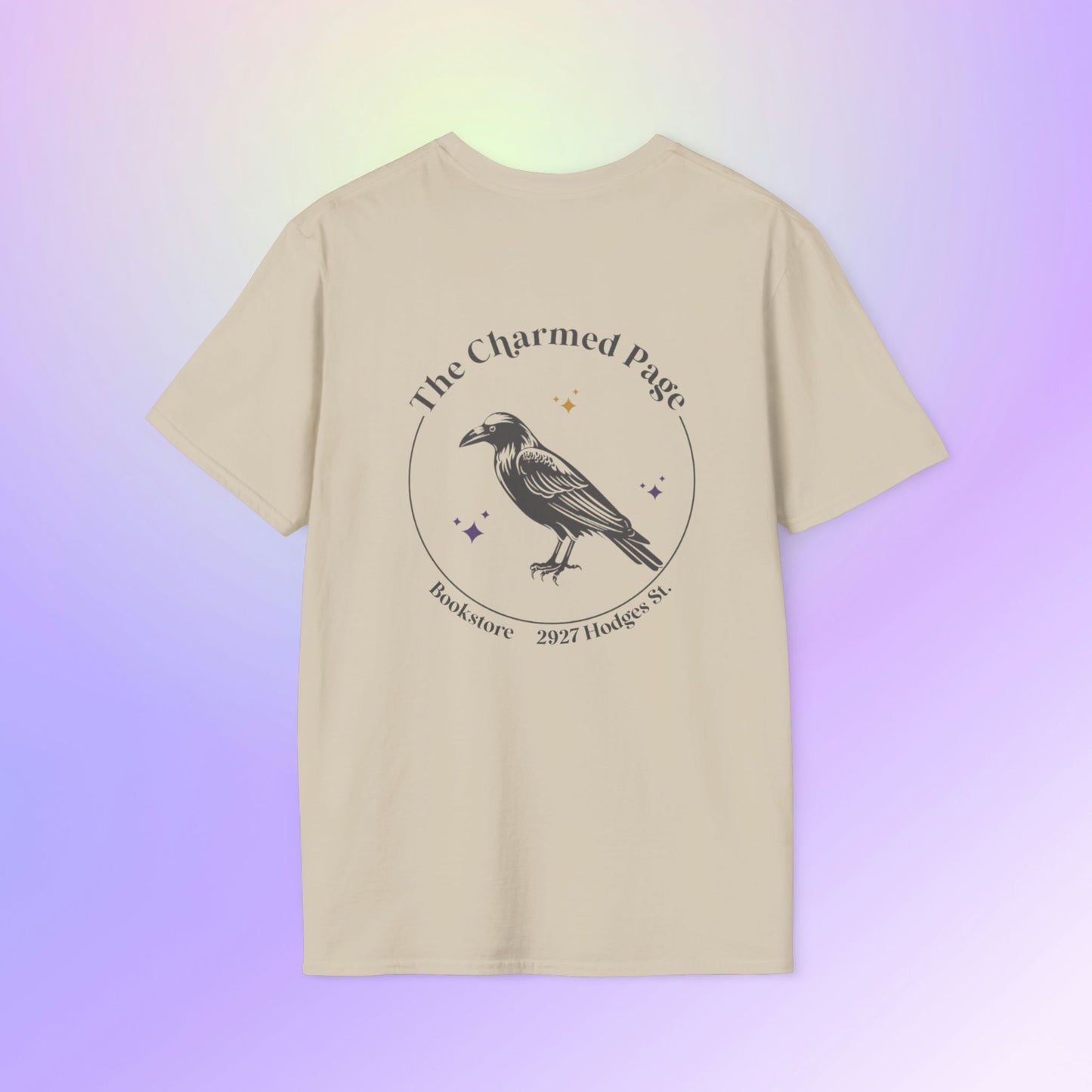The Charmed Page Bookstore Unisex T-Shirt (Light Colors)