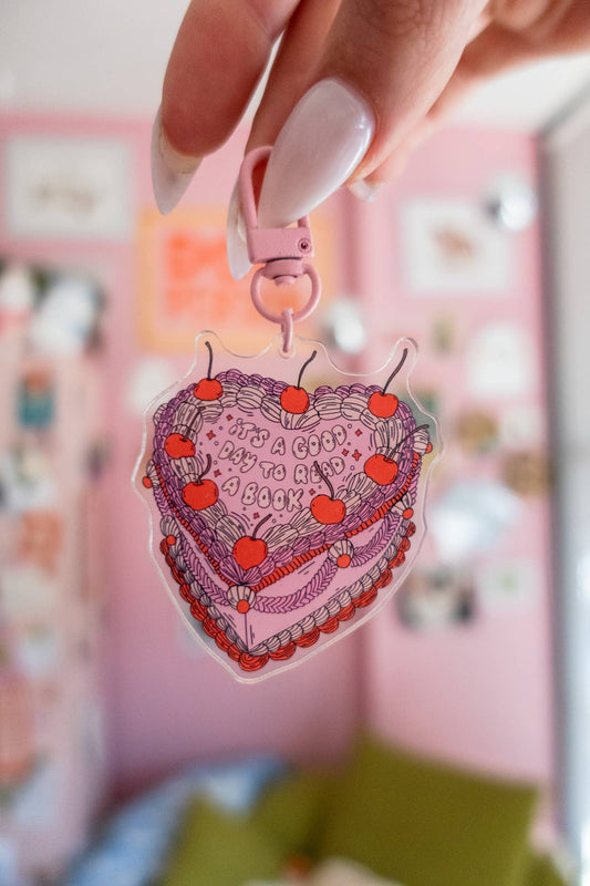 "It's a Good Day To Read" Keychain