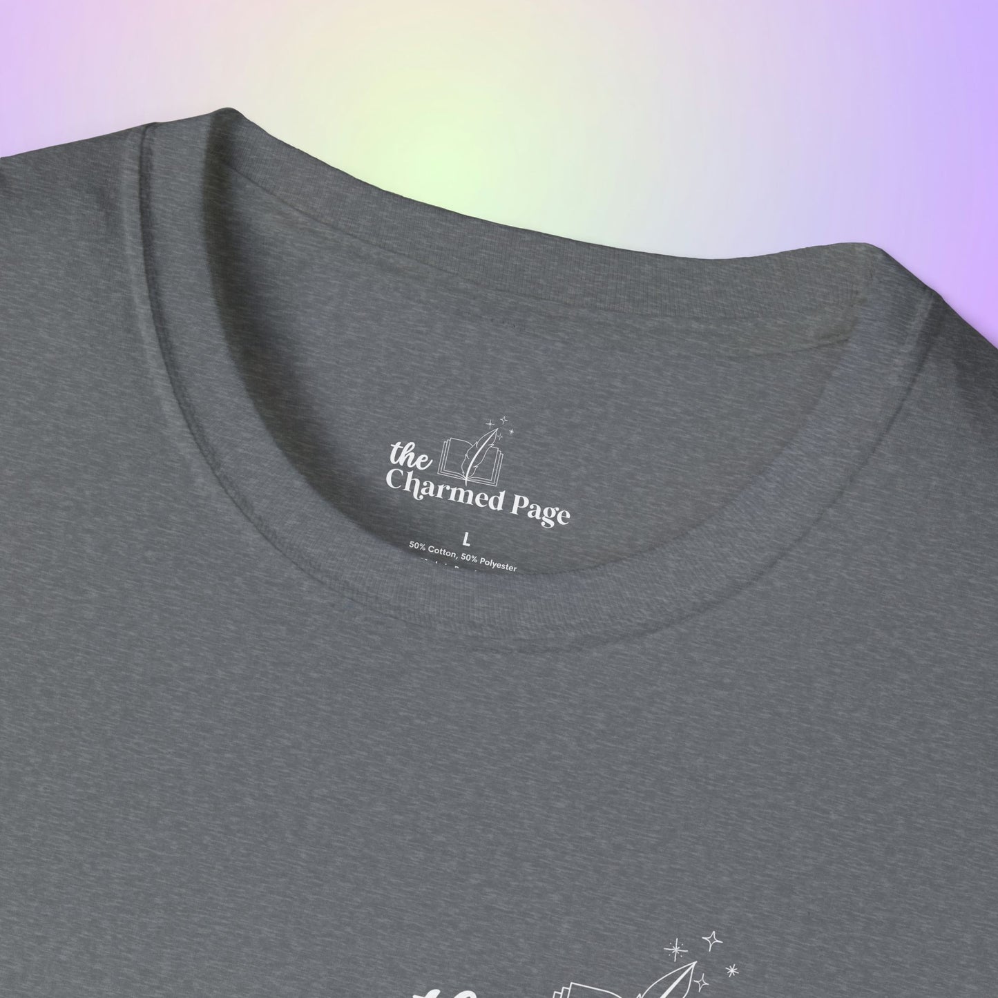 The Charmed Page Bookstore Unisex T-Shirt (Dark Colors)