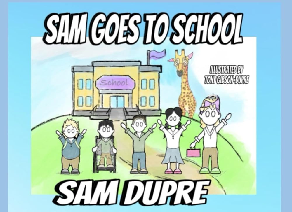 Sam goes to school cover image