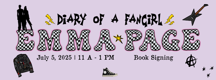 Diary of a Fangirl Book Signing đ¸ Meet Local Rockstar Romance Author Emma Page | EMO NIGHT VIBES