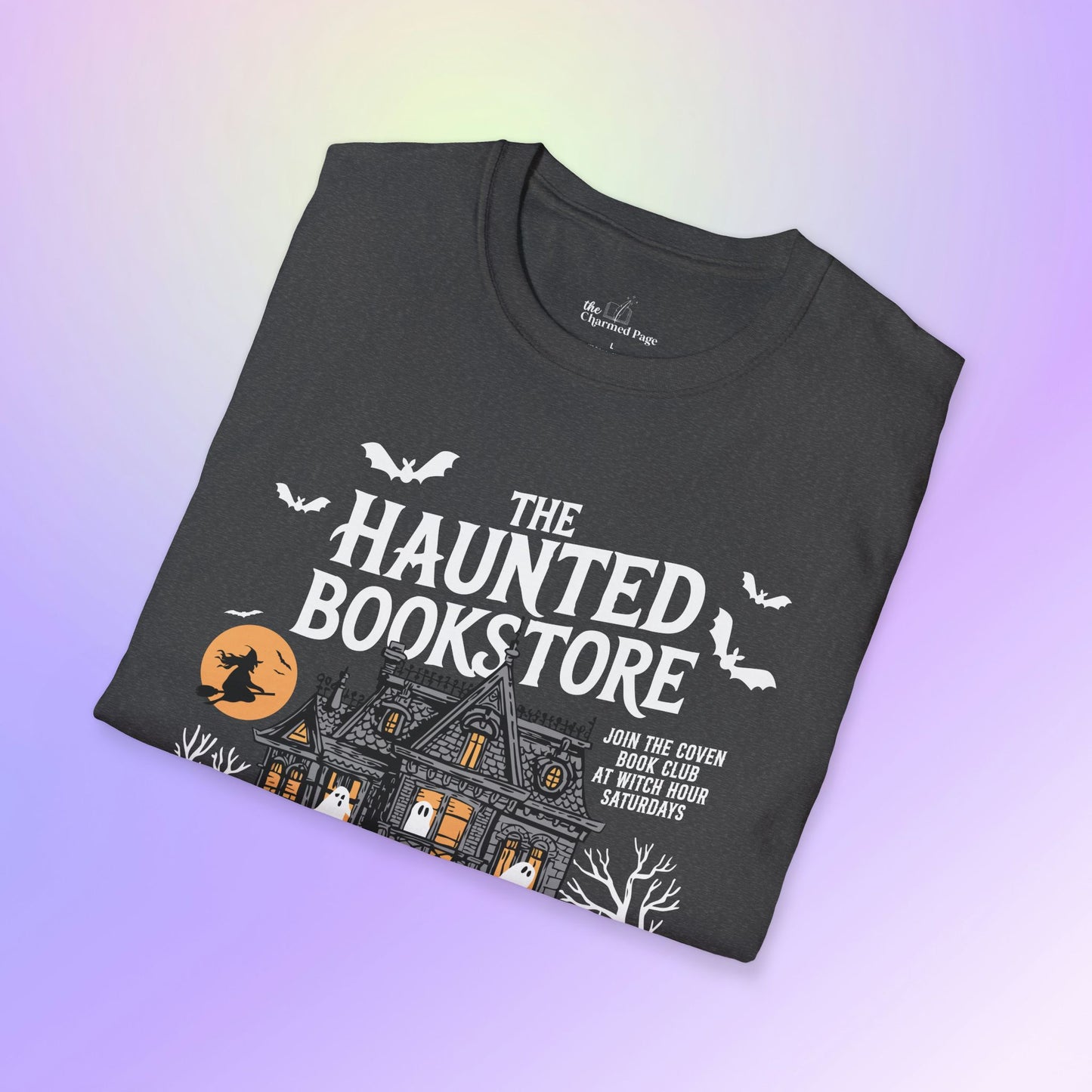 Haunted Bookstore Unisex Tee