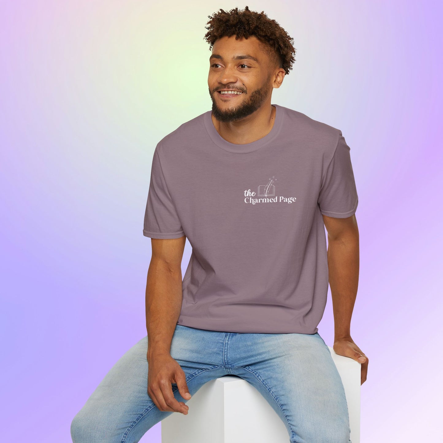 The Charmed Page Bookstore Unisex T-Shirt (Dark Colors)