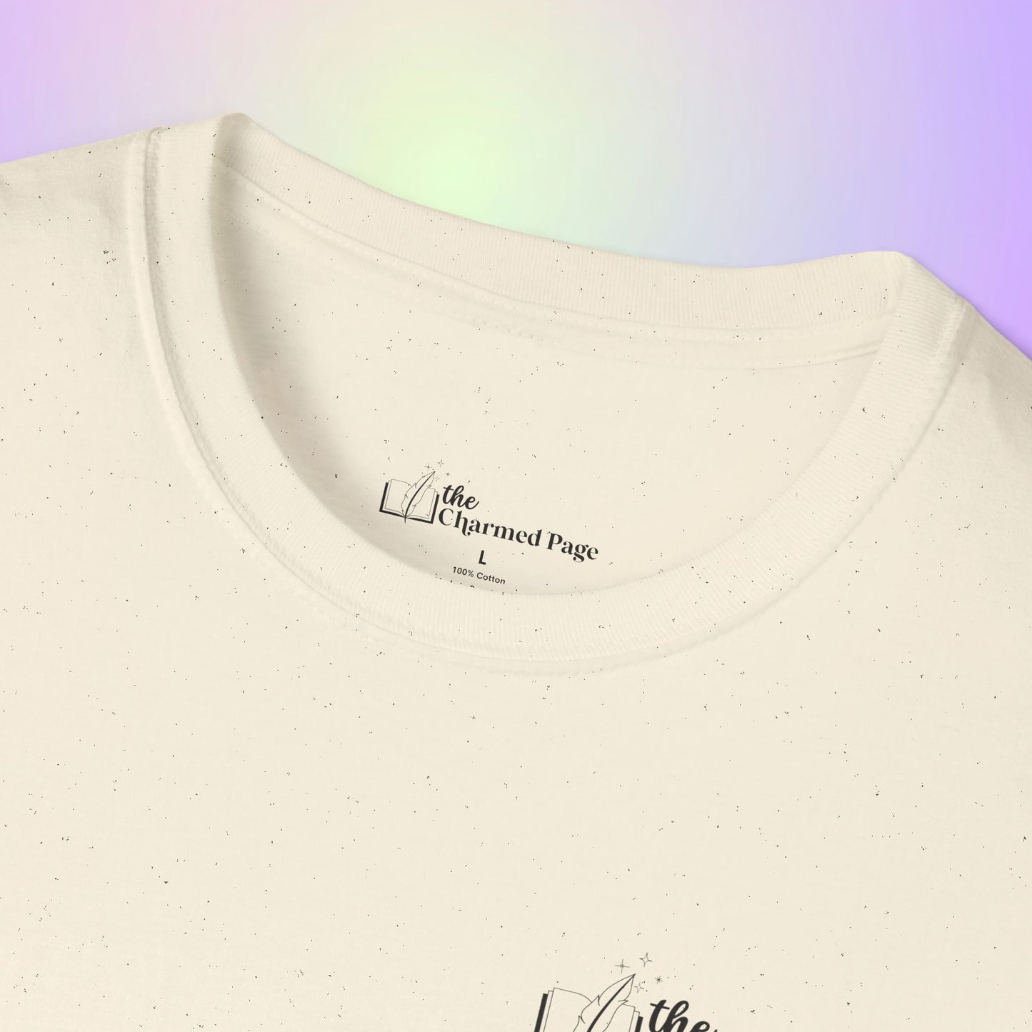 The Charmed Page Bookstore Unisex T-Shirt (Light Colors)