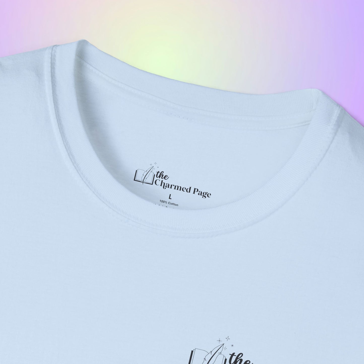The Charmed Page Bookstore Unisex T-Shirt (Light Colors)