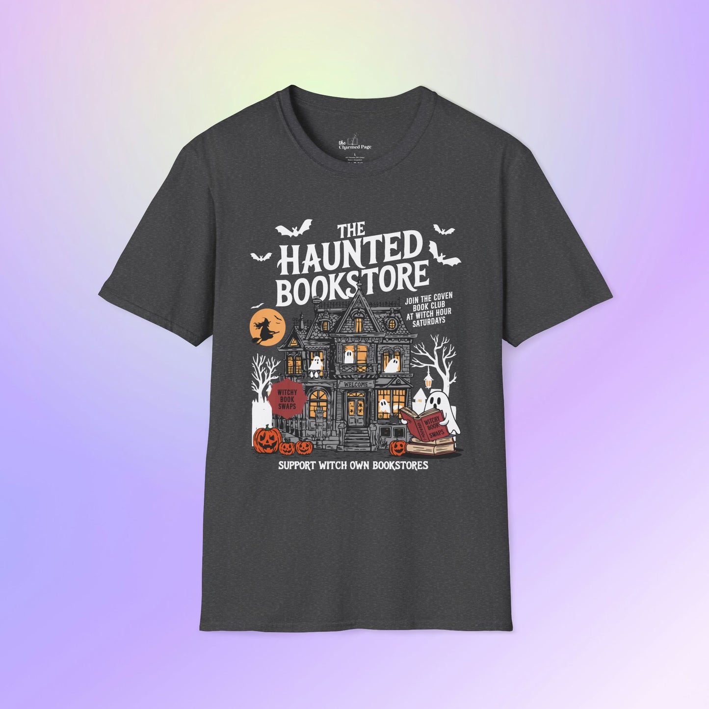 Haunted Bookstore Unisex Tee