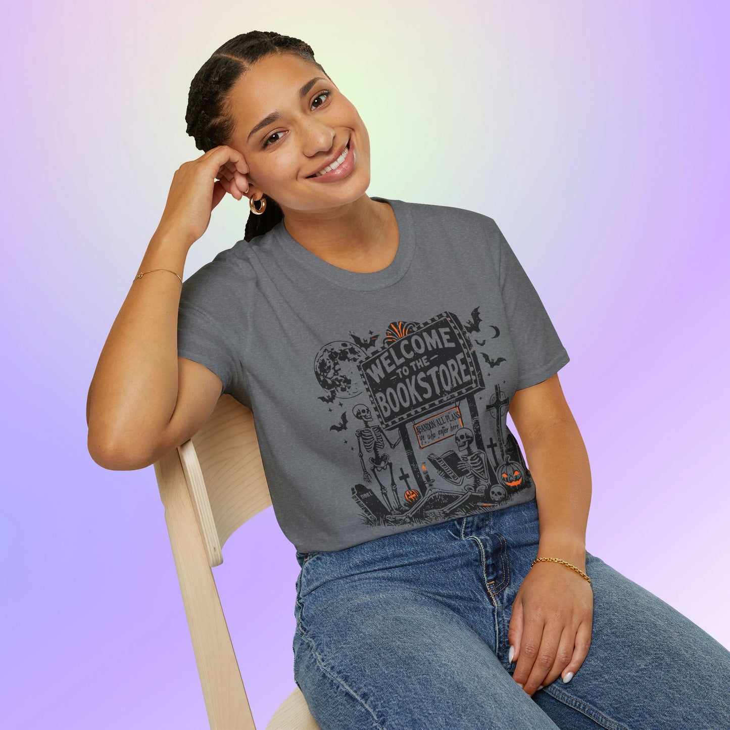 Welcome to the Bookstore Halloween Unisex T-Shirt