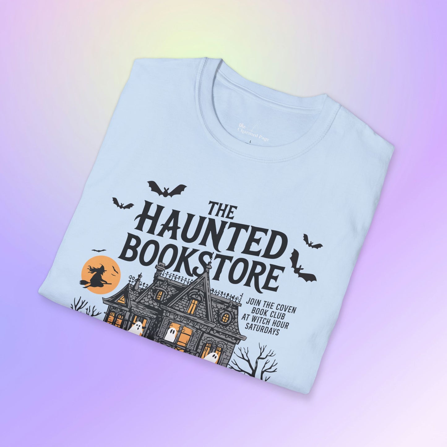 Haunted Bookstore Unisex Tee