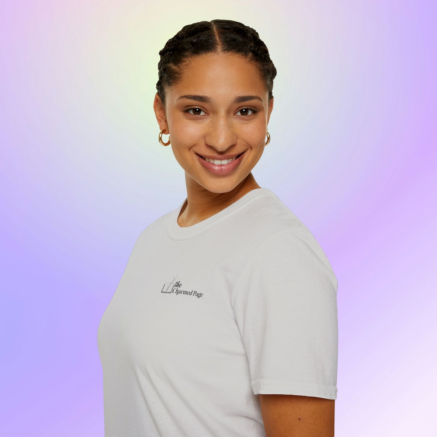 The Charmed Page Bookstore Unisex T-Shirt (Light Colors)