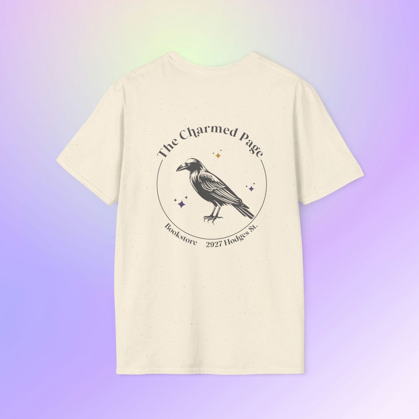 The Charmed Page Bookstore Unisex T-Shirt (Light Colors)