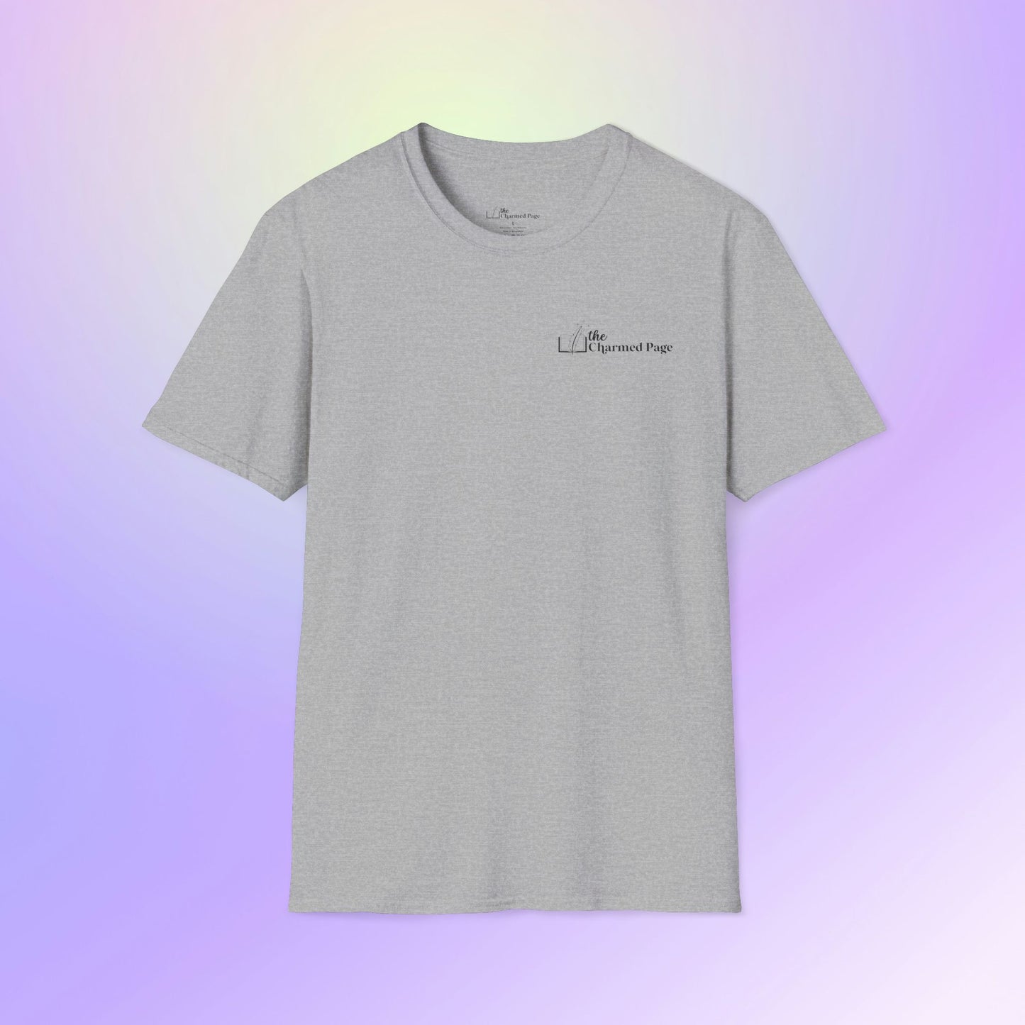 The Charmed Page Bookstore Unisex T-Shirt (Light Colors)