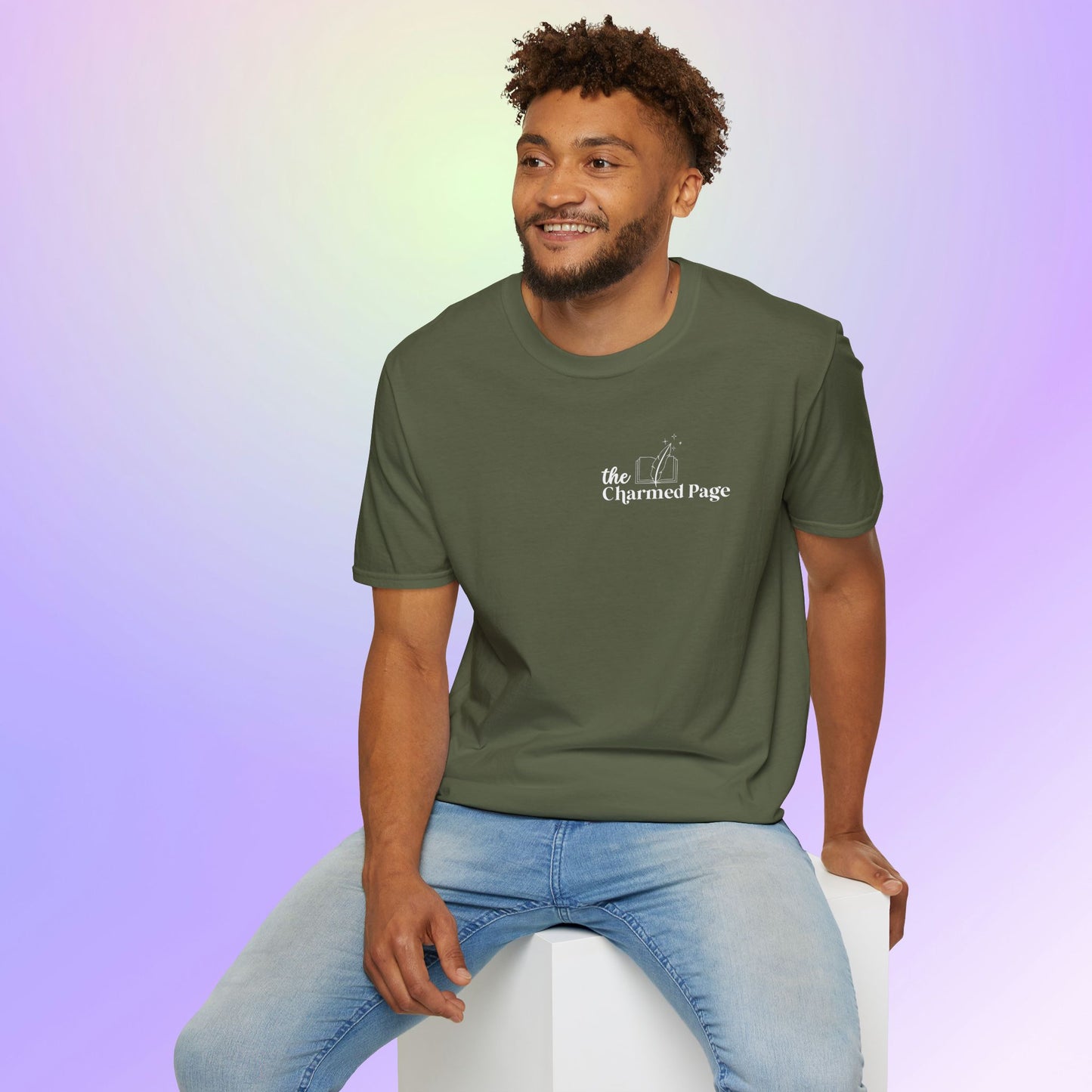 The Charmed Page Bookstore Unisex T-Shirt (Dark Colors)