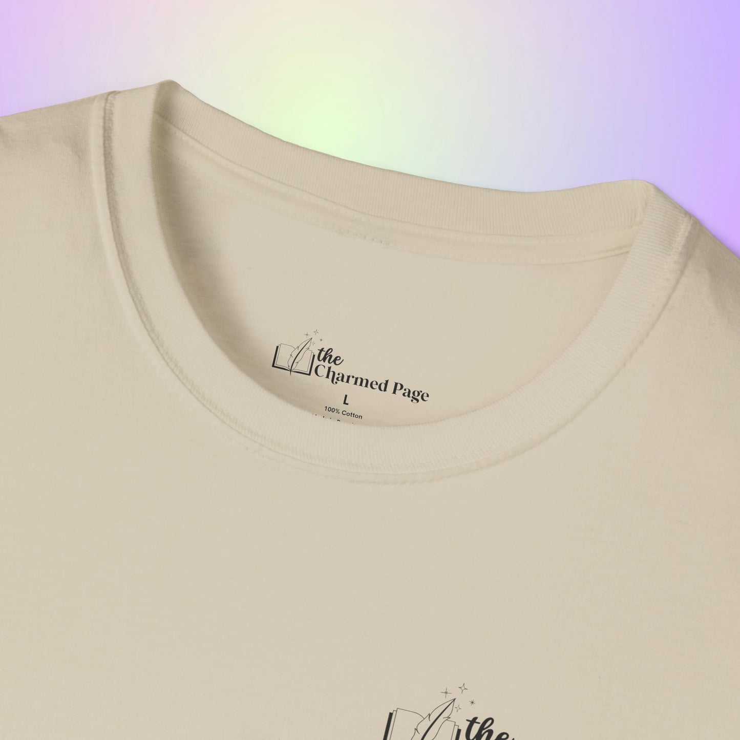 The Charmed Page Bookstore Unisex T-Shirt (Light Colors)