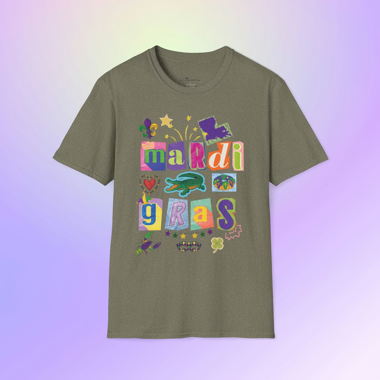 Mardi Gras Season T-Shirt | 2026 Exclusive Scrapbook Design