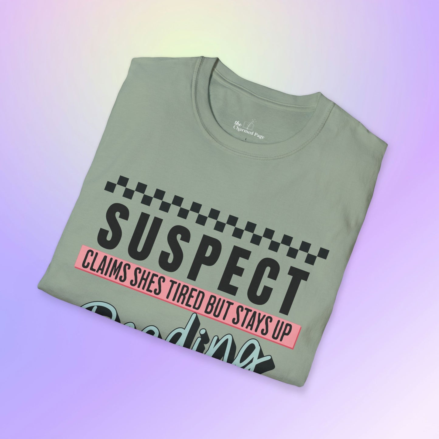 Suspect Reading Until 2 AM Unisex T-Shirt