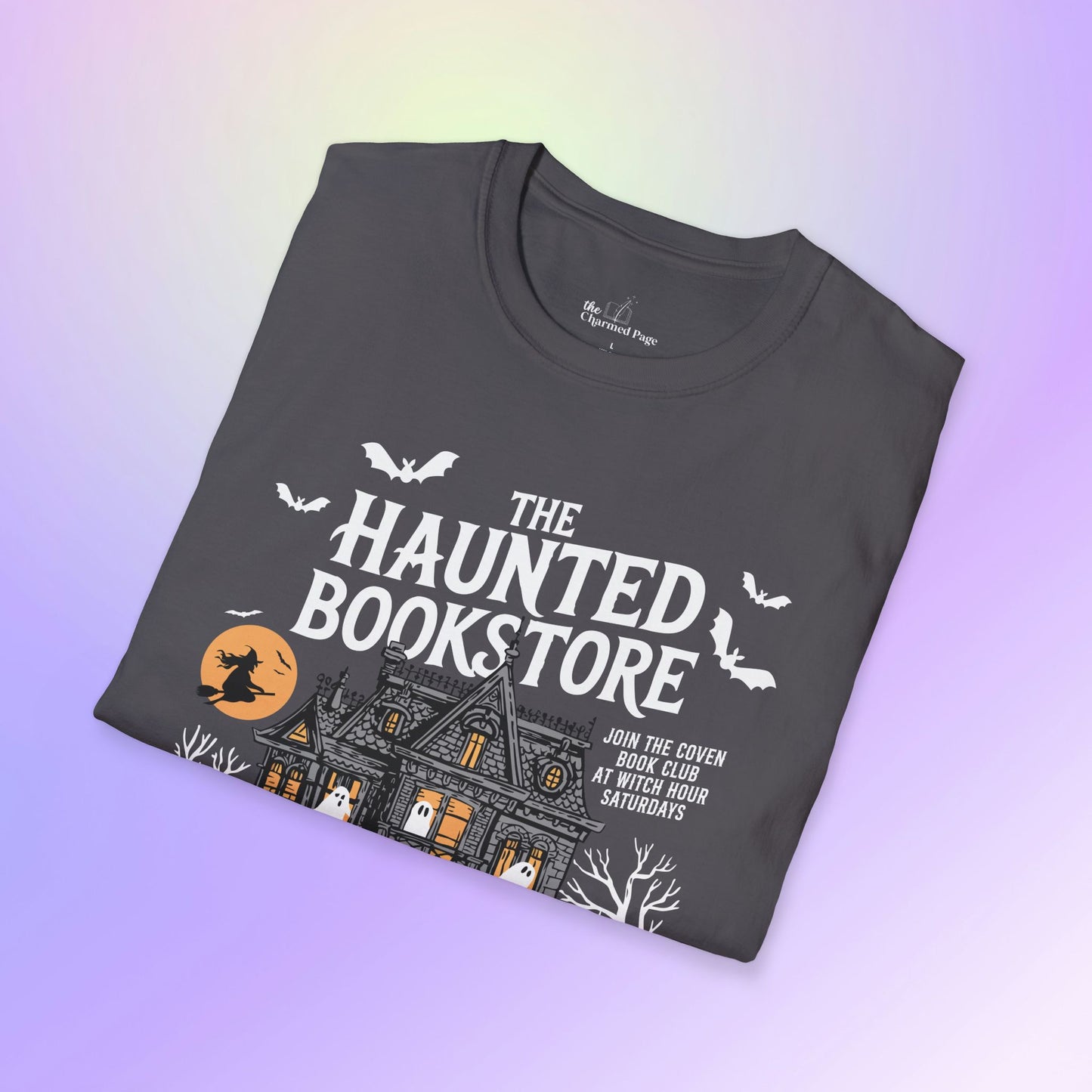 Haunted Bookstore Unisex Tee