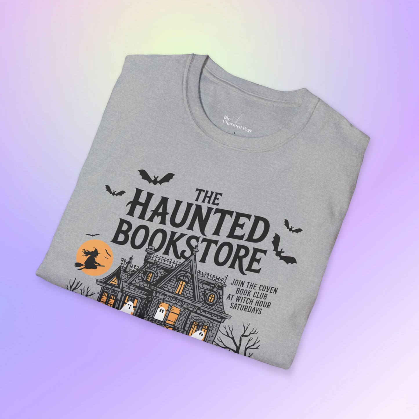 Haunted Bookstore Unisex Tee
