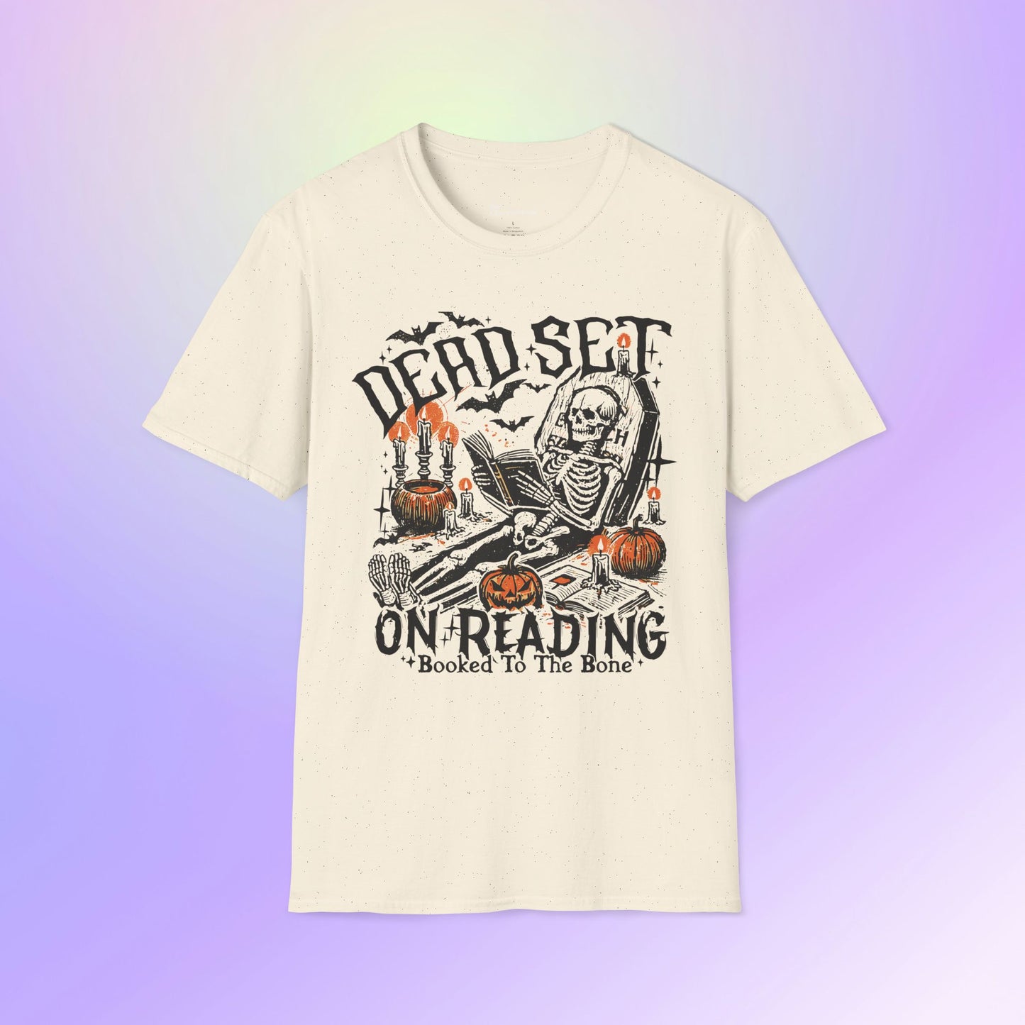 Dead Set on Reading - Book Lover Unisex T-Shirt