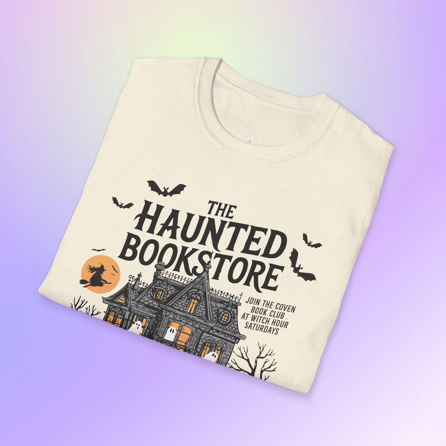 Haunted Bookstore Unisex Tee