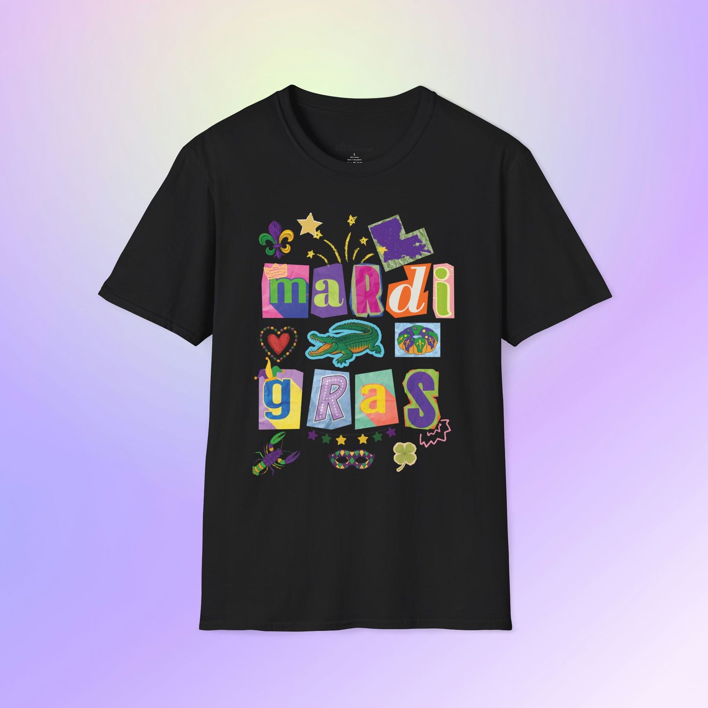 Mardi Gras Season T-Shirt | 2026 Exclusive Scrapbook Design