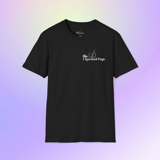 The Charmed Page Bookstore Unisex T-Shirt (Dark Colors)
