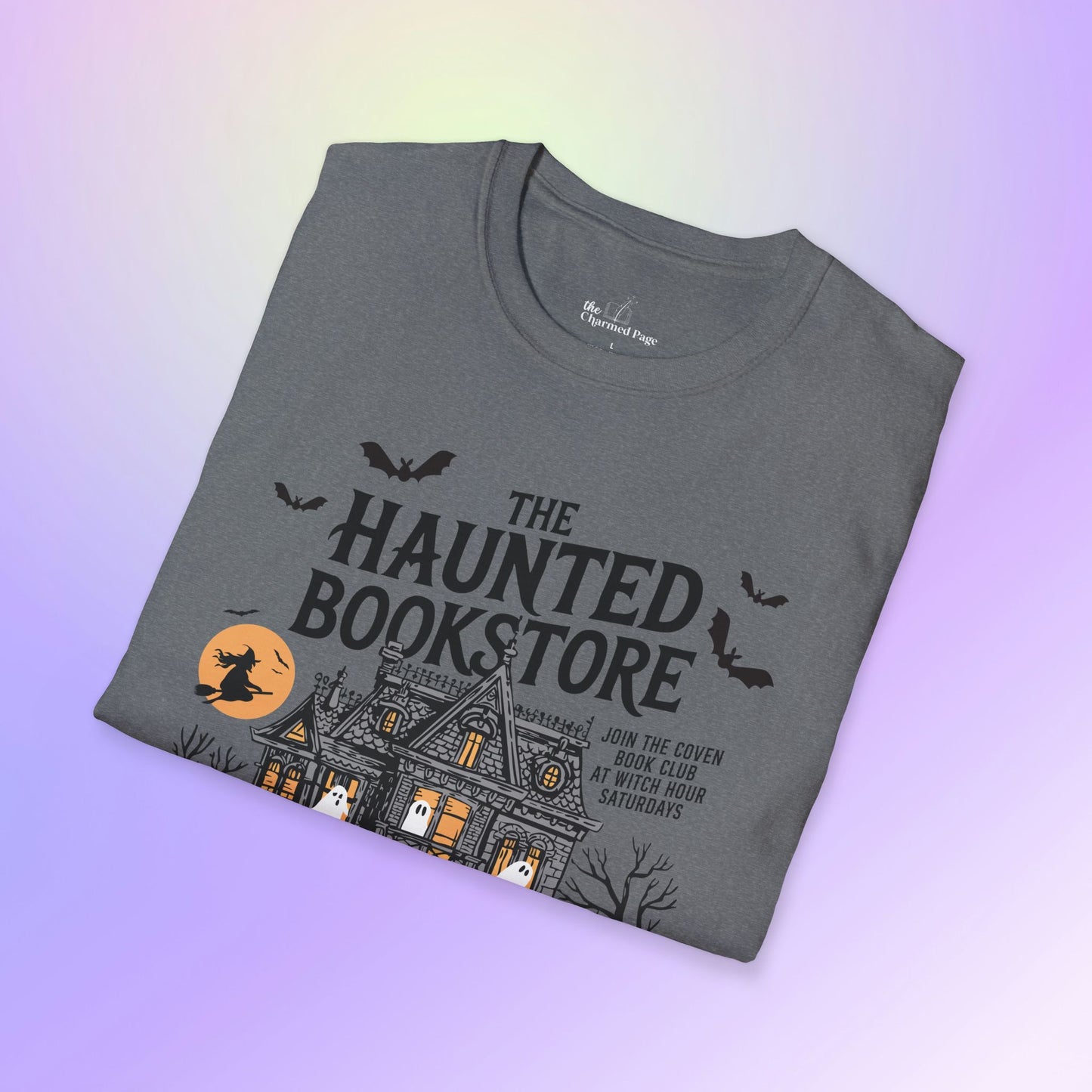 Haunted Bookstore Unisex Tee