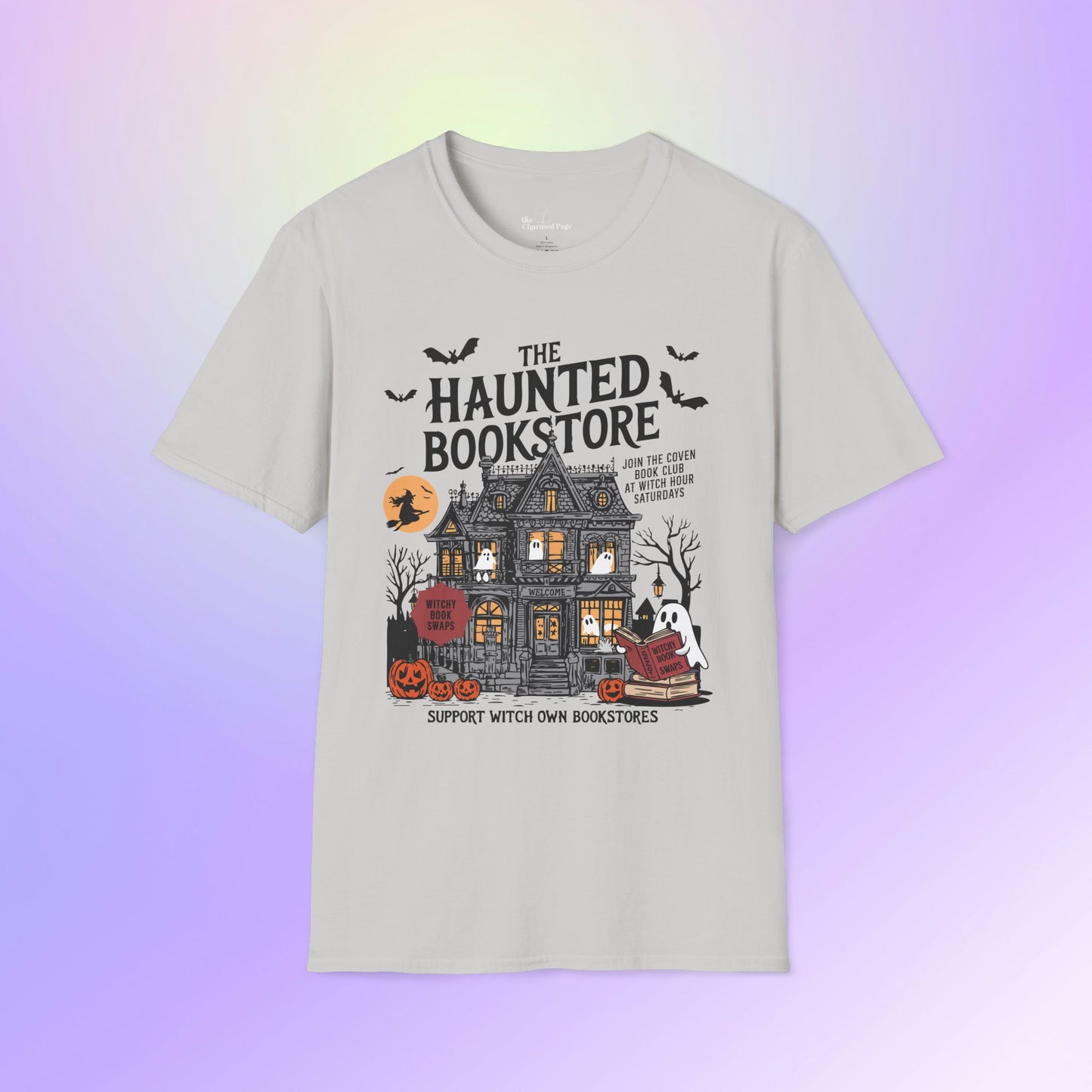 Haunted Bookstore Unisex Tee