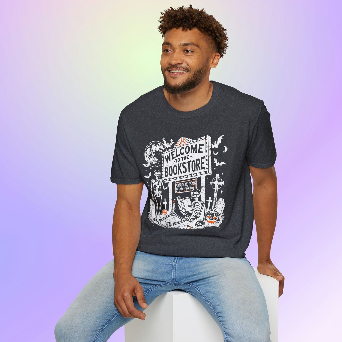 Welcome to the Bookstore Halloween Unisex T-Shirt