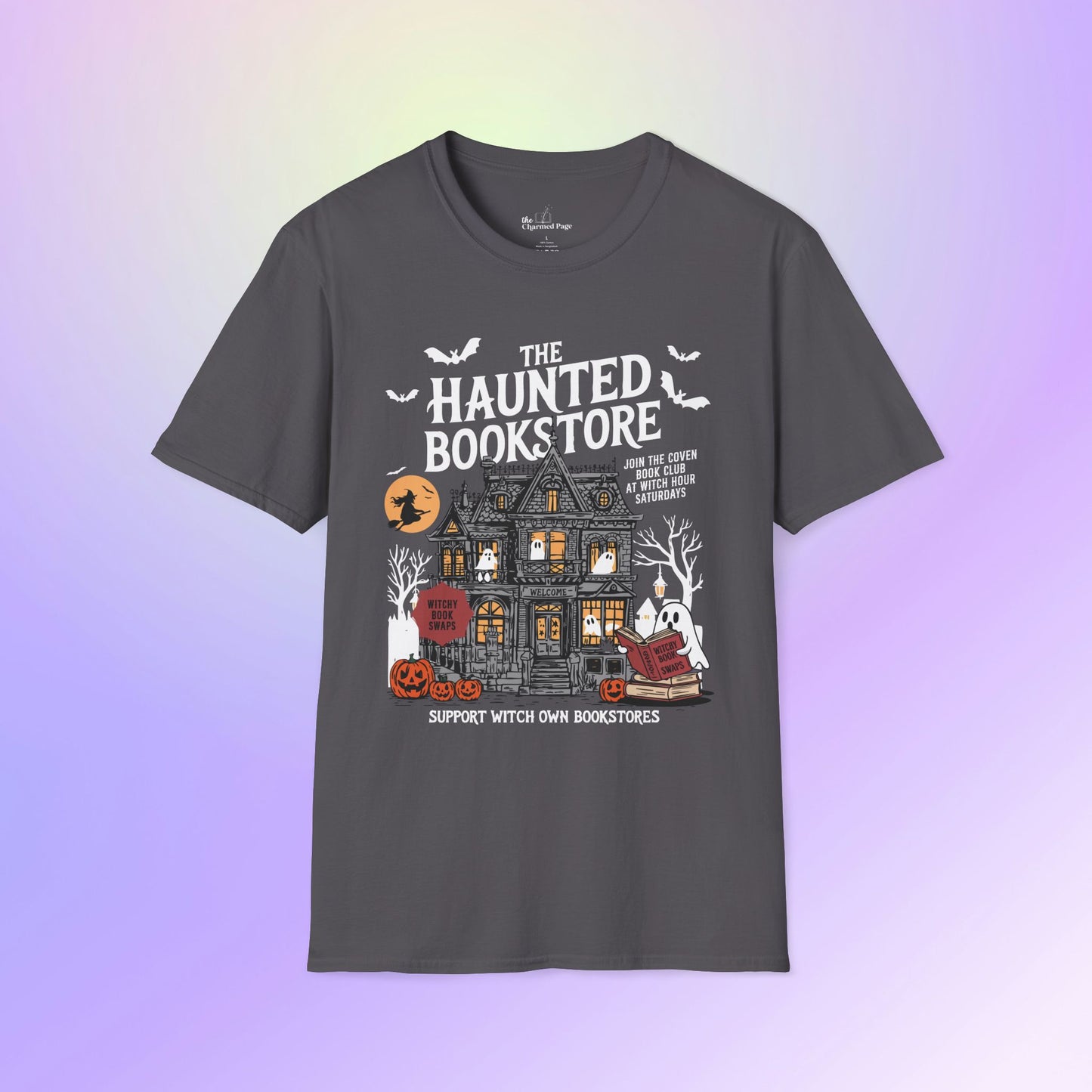Haunted Bookstore Unisex Tee