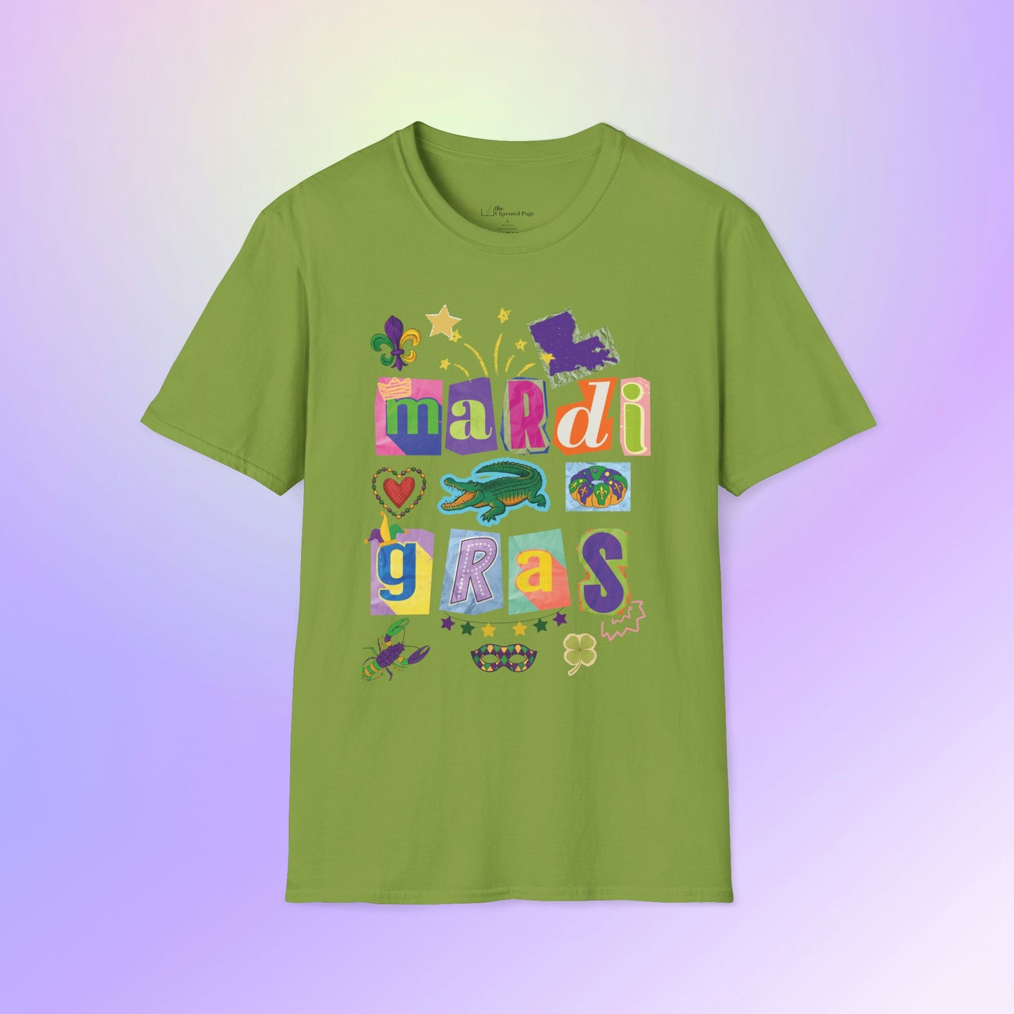 Mardi Gras Season T-Shirt | 2026 Exclusive Scrapbook Design