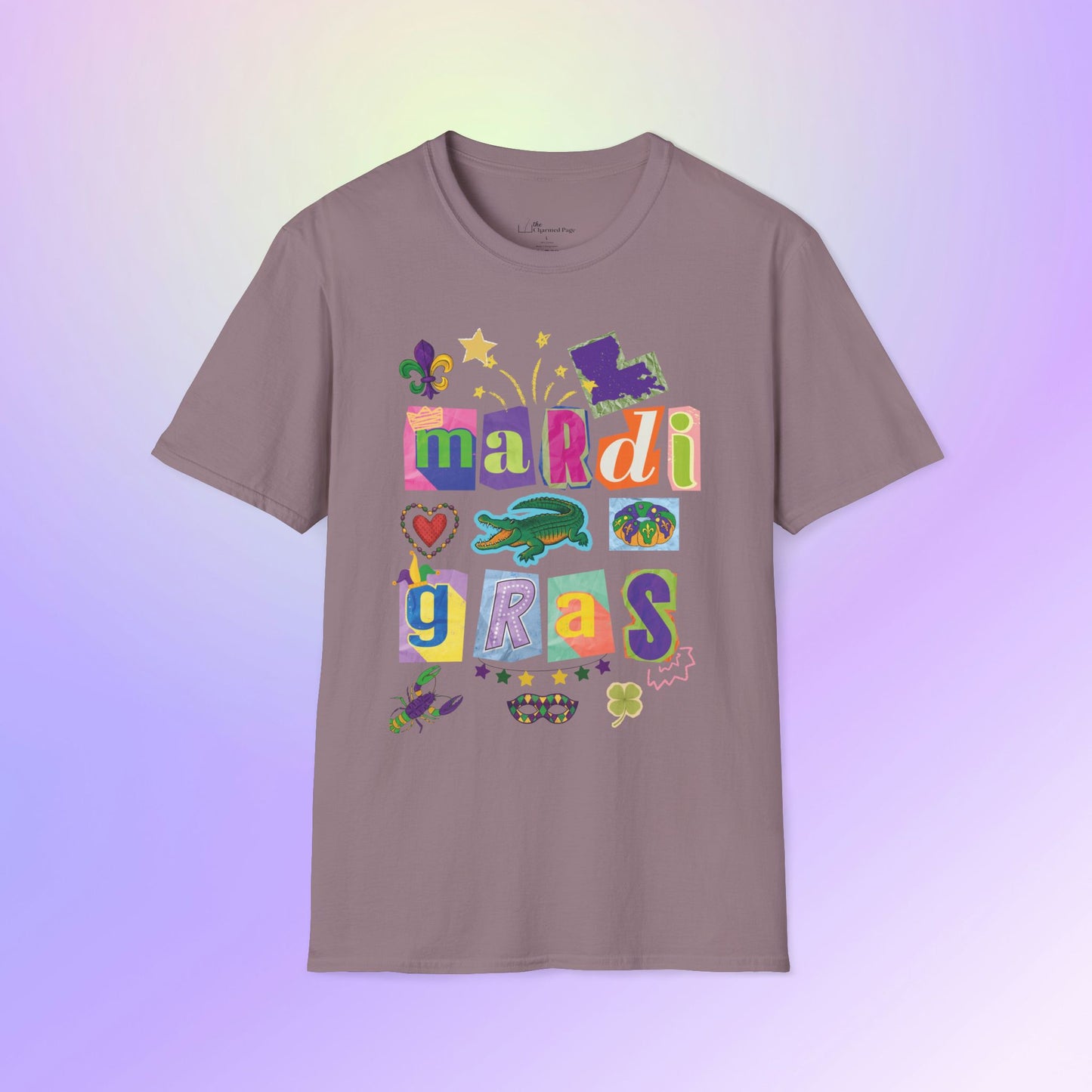 Mardi Gras Season T-Shirt | 2026 Exclusive Scrapbook Design