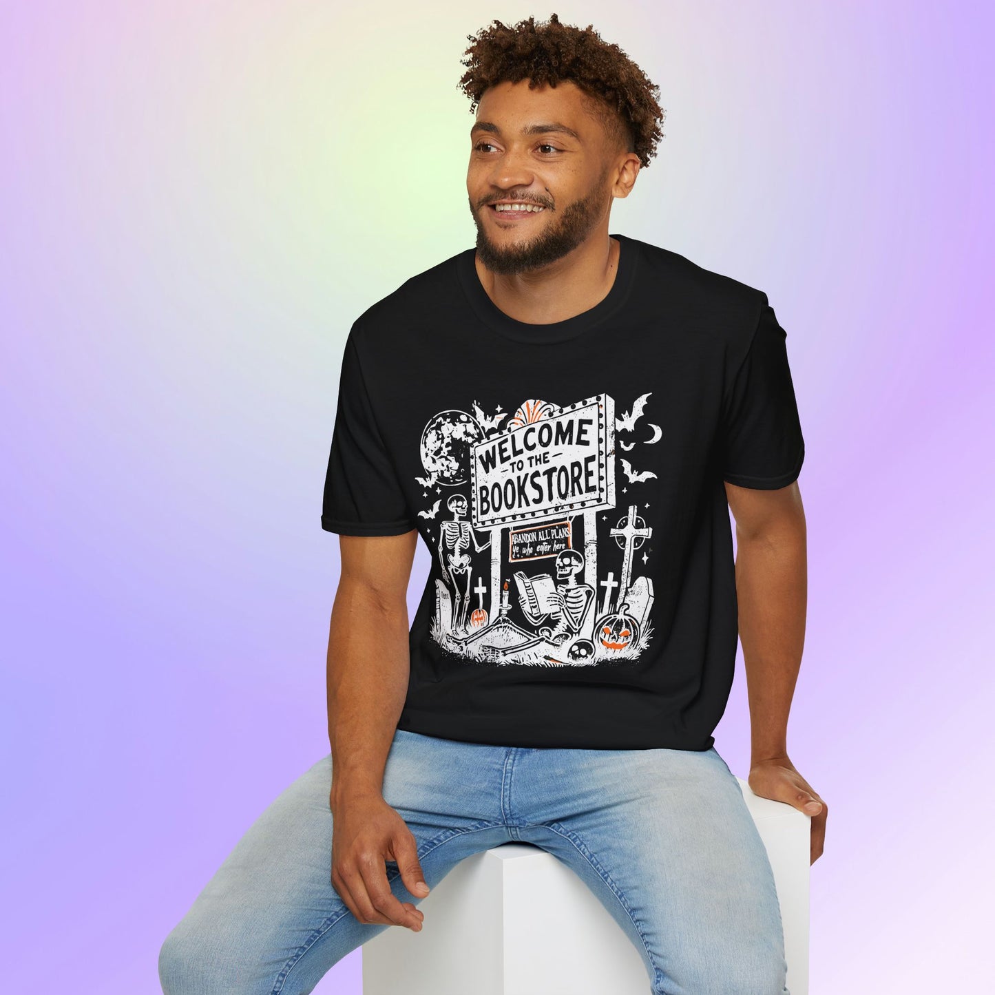Welcome to the Bookstore Halloween Unisex T-Shirt