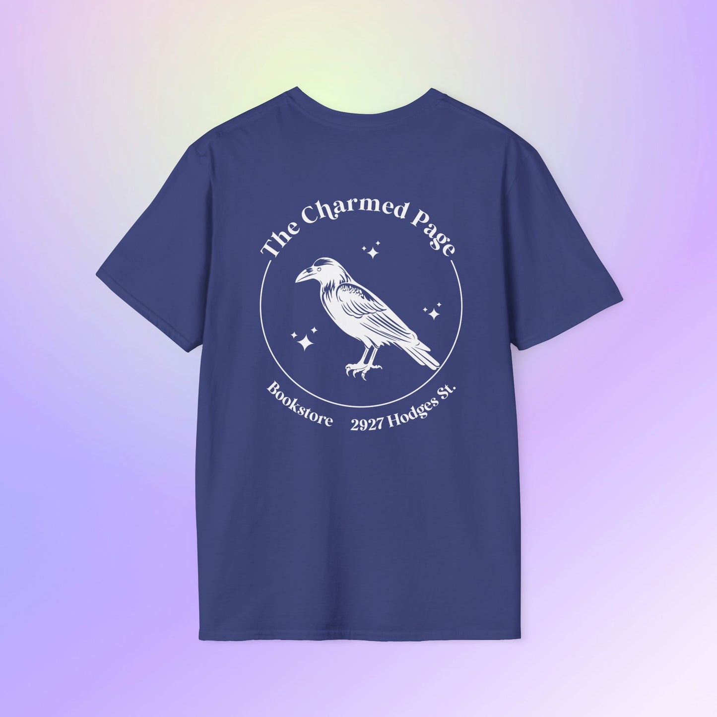 The Charmed Page Bookstore Unisex T-Shirt (Dark Colors)