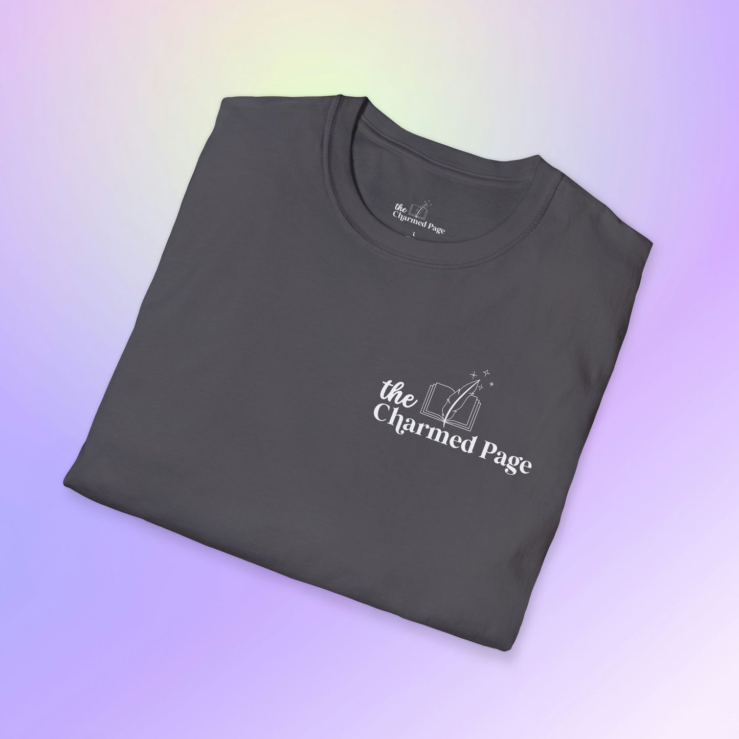 The Charmed Page Bookstore Unisex T-Shirt (Dark Colors)