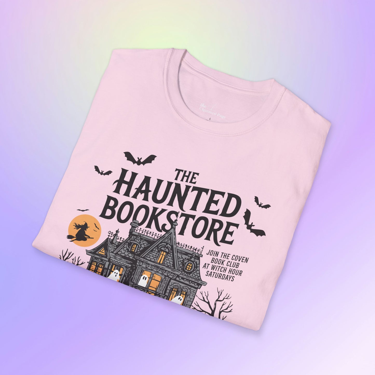 Haunted Bookstore Unisex Tee