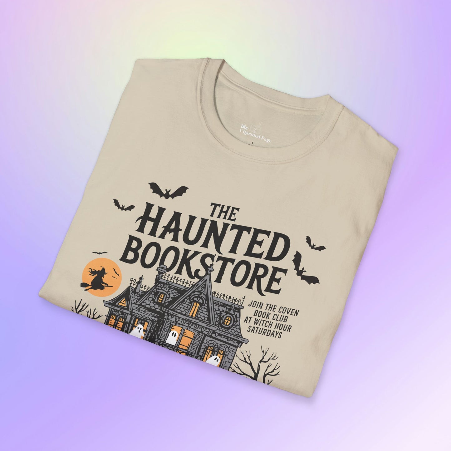 Haunted Bookstore Unisex Tee