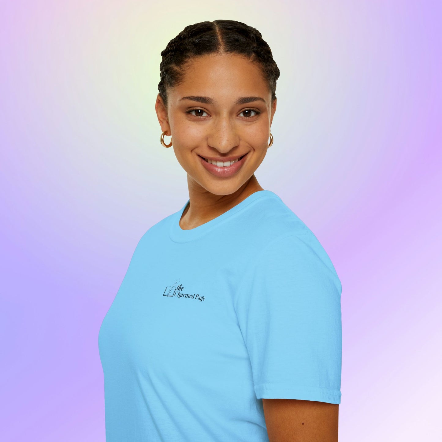 The Charmed Page Bookstore Unisex T-Shirt (Light Colors)