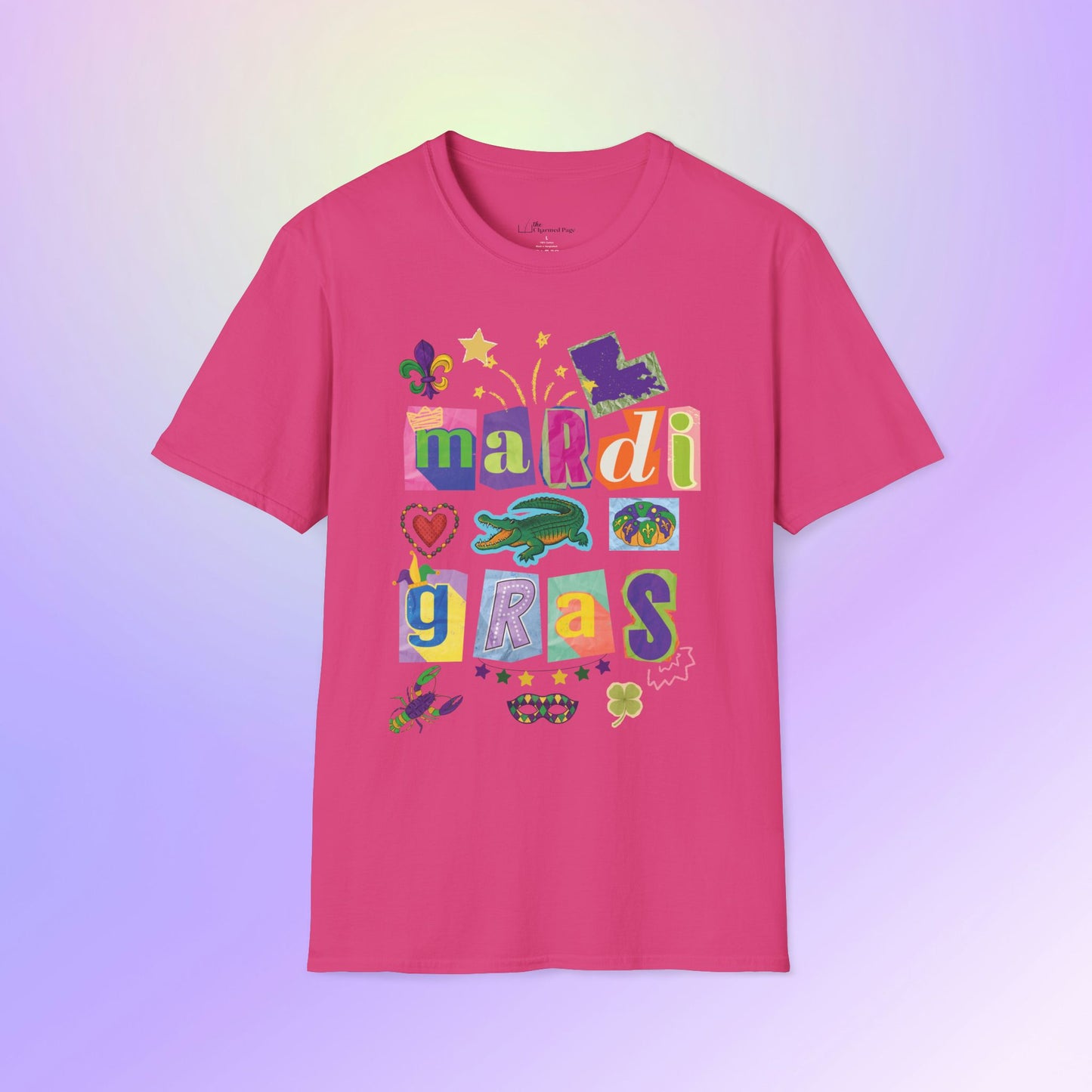 Mardi Gras Season T-Shirt | 2026 Exclusive Scrapbook Design