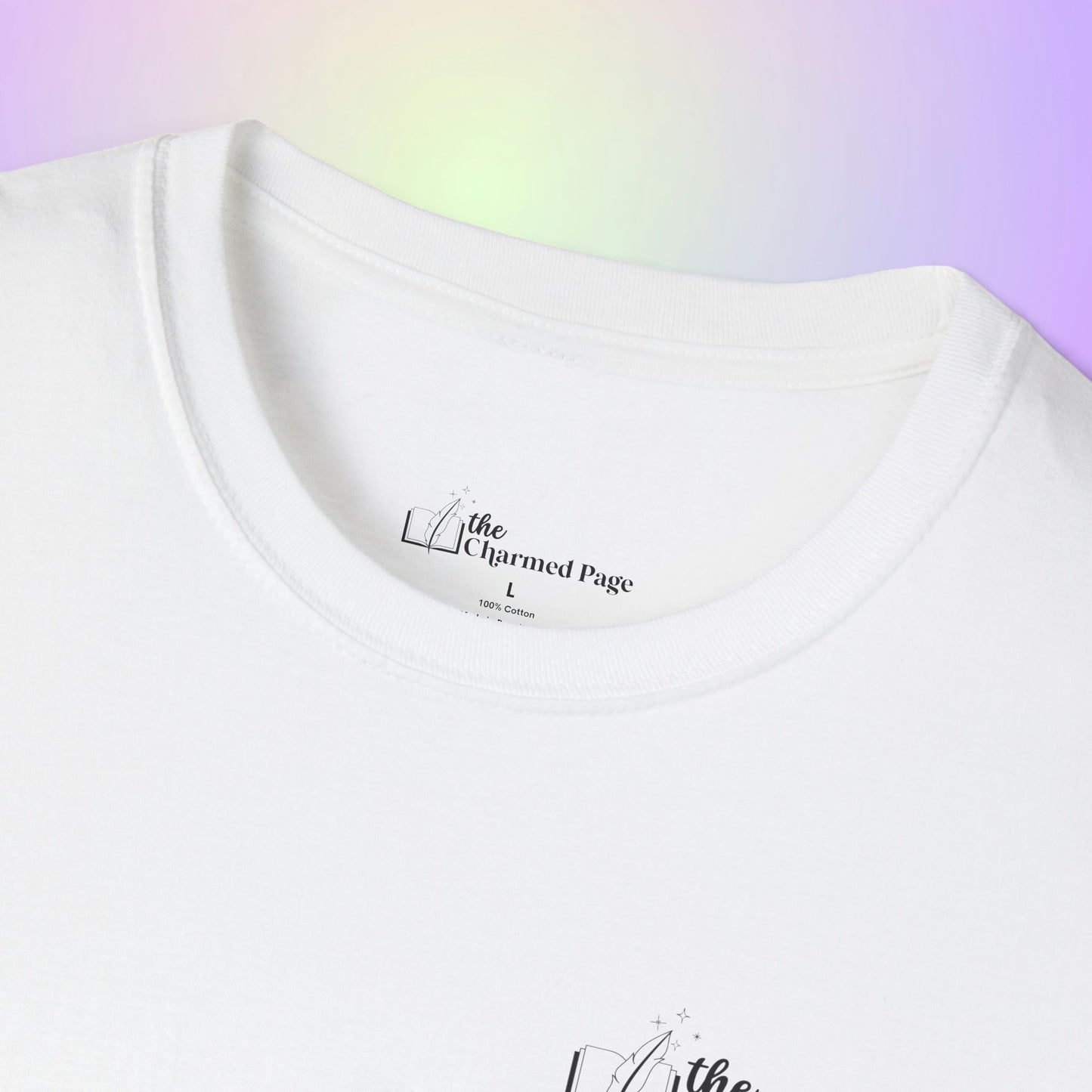 The Charmed Page Bookstore Unisex T-Shirt (Light Colors)